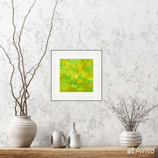 Масляная живопись зелень