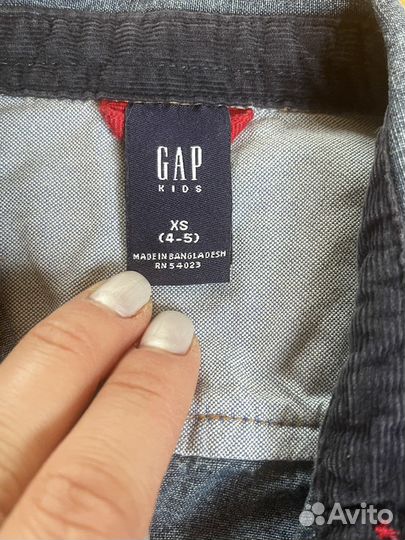 Джинская рубашка Gap