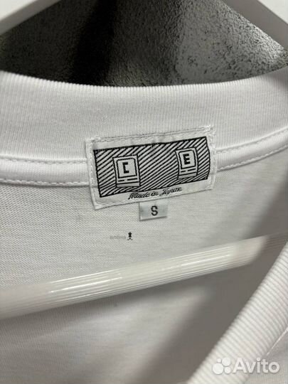 Лонгслив от Cav Empt с глазами белый