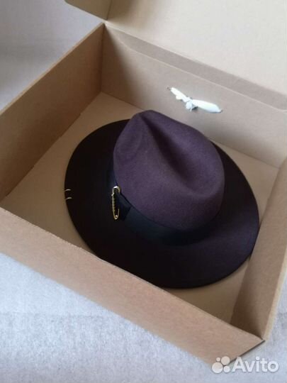 Шляпа федора женская