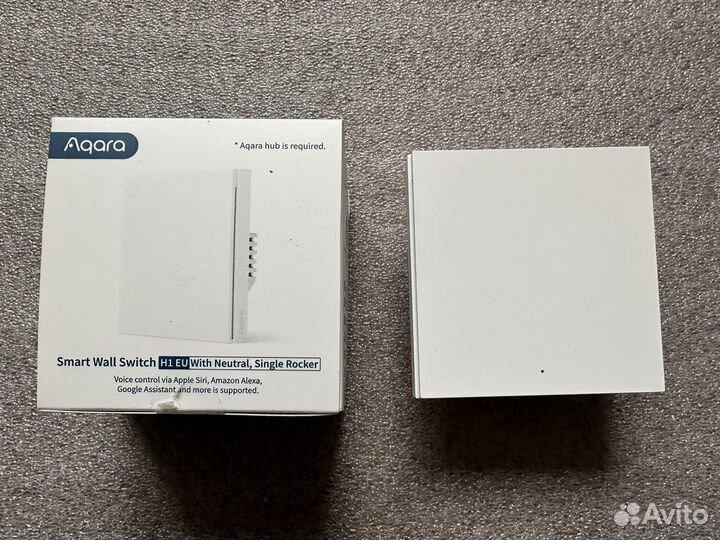 Умный выключатель aqara H1 eu