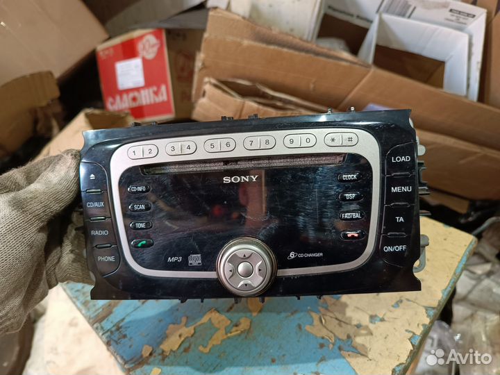 Магнитола Sony Ford Focus2,c-max