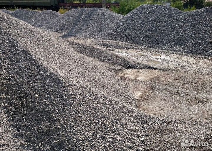 Щебень для дренажа, бетона