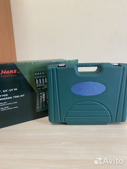 Набор инструментов Hans TK-177, с трещоткой