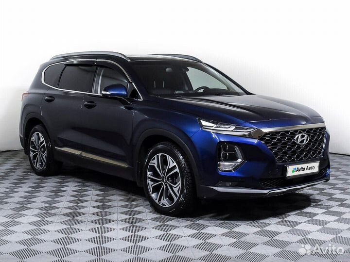 Hyundai Santa Fe 2.2 AT, 2018, 68 484 км