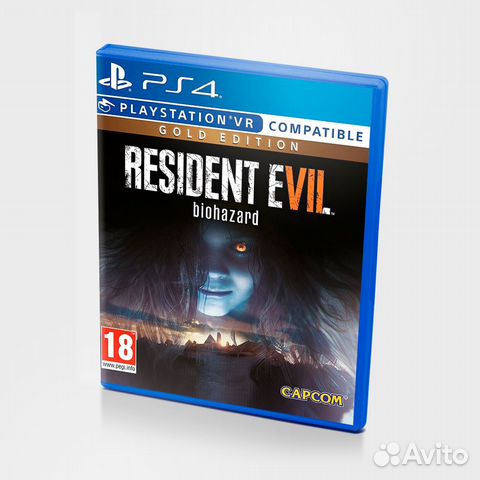 PS4 диск Resident Evil 7 Biohazard Gold Изд.,новый