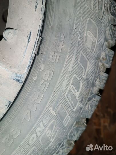 Зимняя резина r14 на штампах