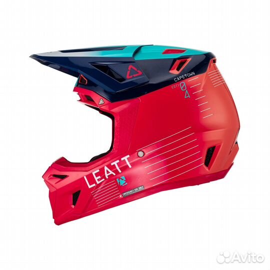 Шлем композитный для эндуро Leatt 8.5 Новый Red