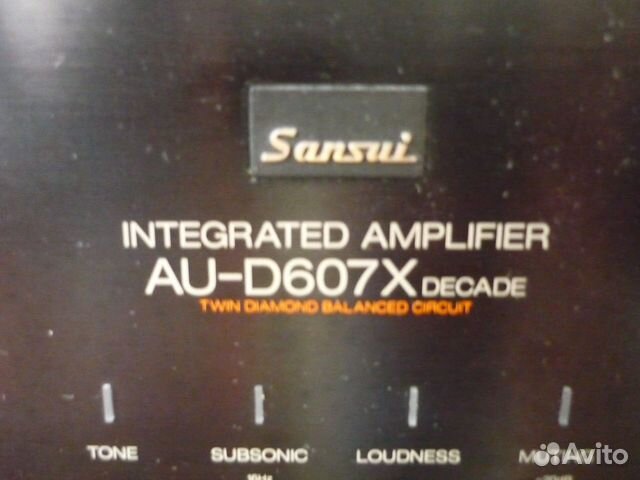 Продам усилитель sansui AU-D607X Decade