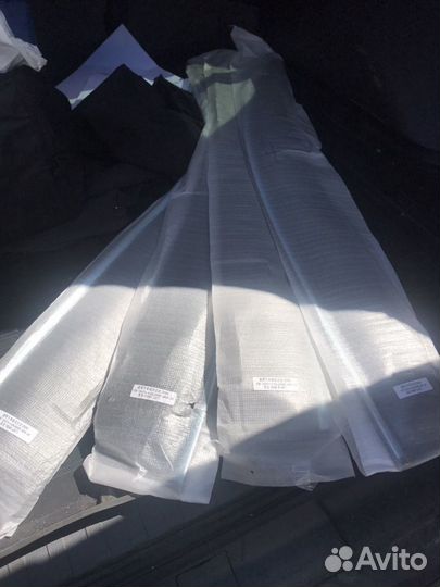 Дефлекторы ветровые на Toyota Highlander 2009 года