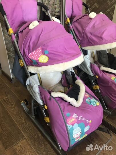 Коляска санки