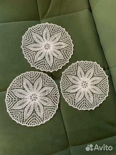Салфетка вязаная