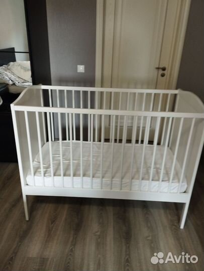 Детская кровать IKEA с матрасом