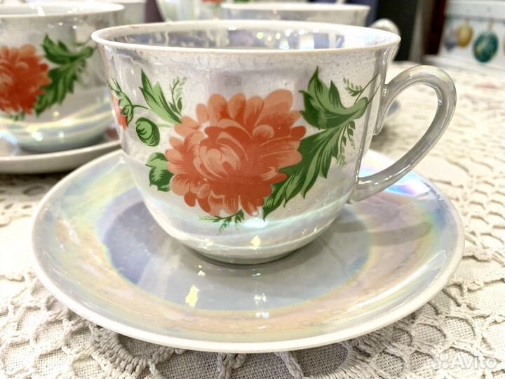Чайные сервизы Полтавский фз и Хайта