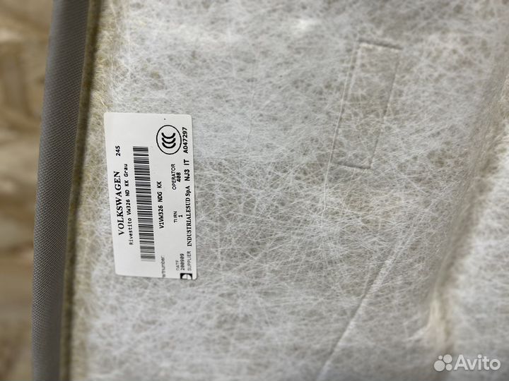 Потолок volkswagen tiguan 2