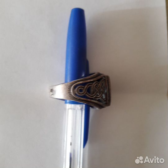 Перстень печатка серебро клеймо СССР 925проба