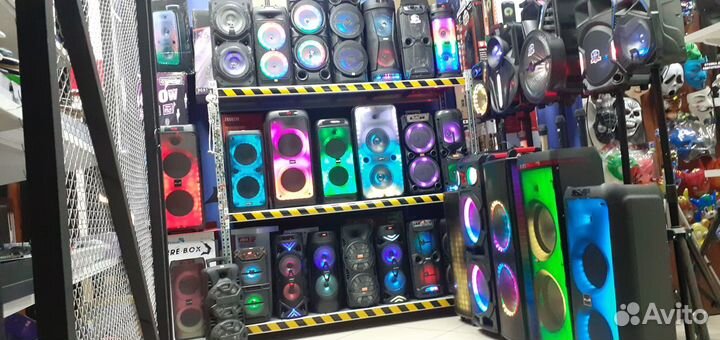 Большие портативные колонки Новые с гарантией