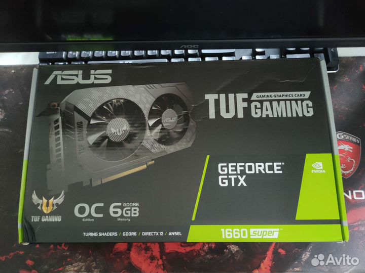 Как новая Asus GTX 1660 super 6gb
