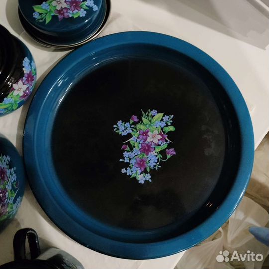 Набор эмалированной посуды СССР