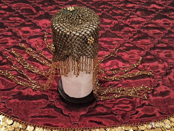 Пояс шапочка для занятий Восточными танцами