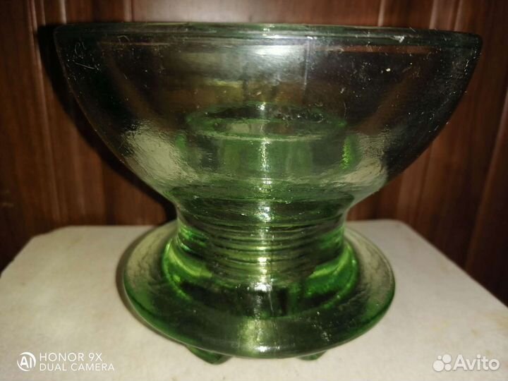 Изолятор стеклянный. Клеймо. 1980 год