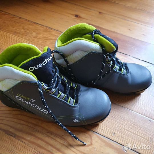 Ботинки для бег лыж дет classic 50 nnn quechua