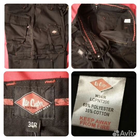 Lee Cooper workwear брюки рабочие 50 54