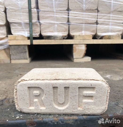 Брикеты RUF Береза мелкий опил, 1 поддон