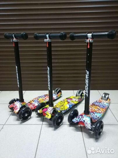 Самокат для детей - разного цвета