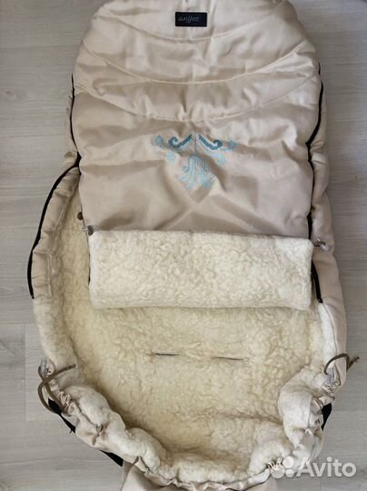 Зимний конверт в коляску до 3 лет