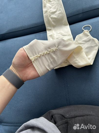 Перчатки женские высокие