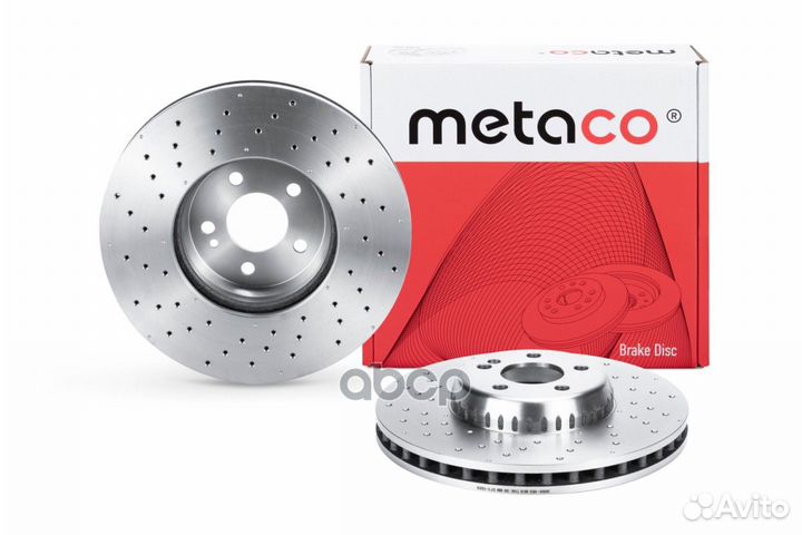 Диск тормозной передний вентилируемый mercede