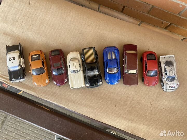 Детские машинки игрушки металлические