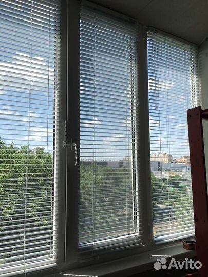 Жалюзи алюминиевые белые