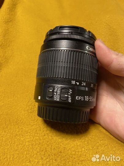Объектив canon ef s 18 55