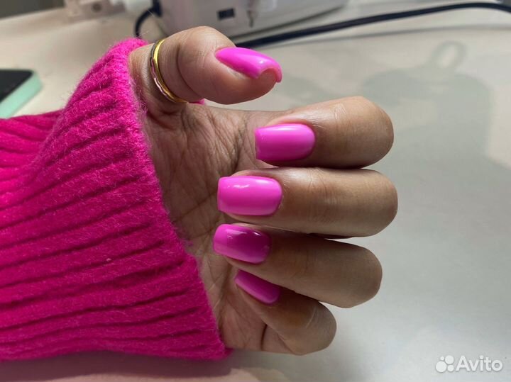 Маникюр гель лак