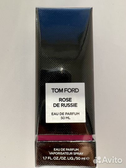 Парфюмерная вода tom ford оригинал Rose de Russie