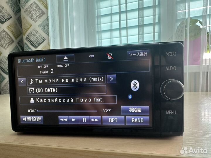 Магнитола Toyota nszt-W66T USB Bluetooth HDMi