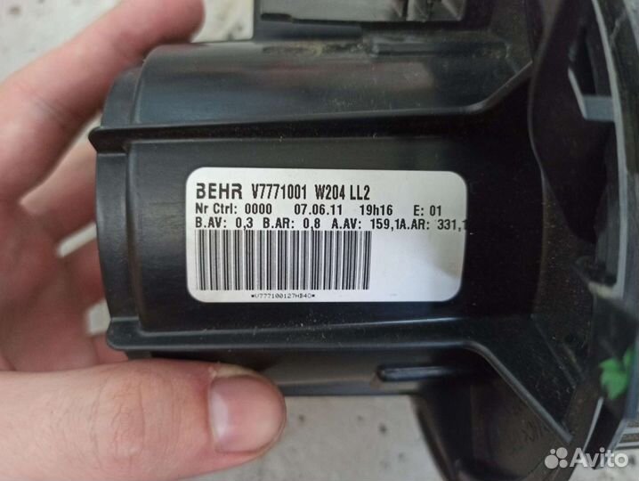 Моторчик печки Mercedes W204