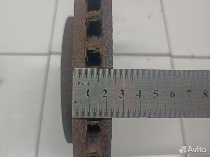 Диски передние тормозные Opel Astra H