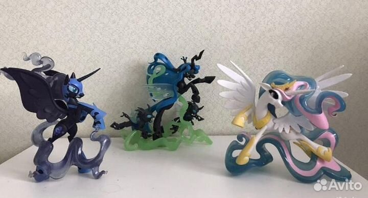 My little pony Кризалис, Луна, Селестия