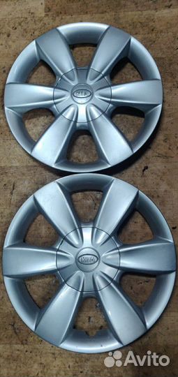 Оригинальные Колпаки Kia Rio 2 R14, 2шт