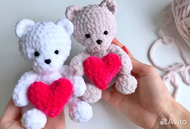 Вязаный мишка