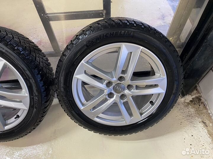 Зимний комплект колес ауди michelin r17 225/50