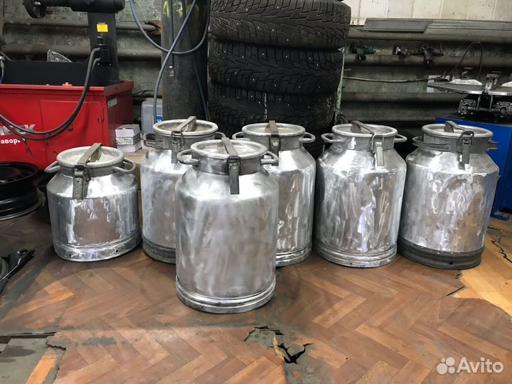 Фляги бидоны алюминиевые