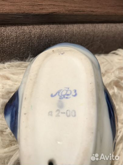 Статуэтка Икорница Рыба, лфз