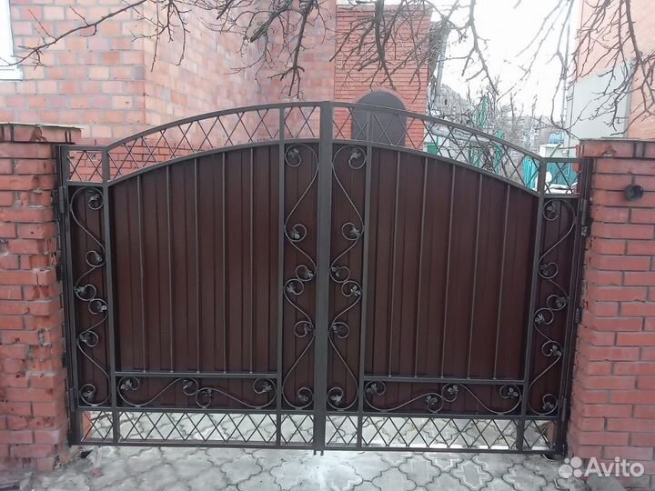 Ворота распашные
