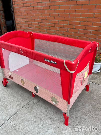 Манеж-кровать Babyton Dreamy Coral