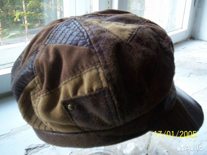 Кепка (натуральная кожа)
