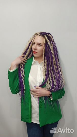 Афрокосички, косы, брейды с канекалоном